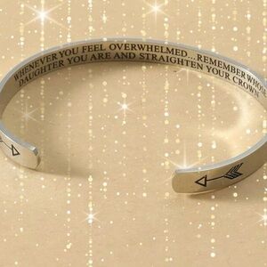 Stainless steel Engraved Cuff Bracelet ⚡️FLASH SALE⚡️